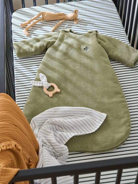 Gigoteuse en polaire ALASKA gris+kaki+marine+moutarde+rose+vert 11 - vertbaudet enfant 