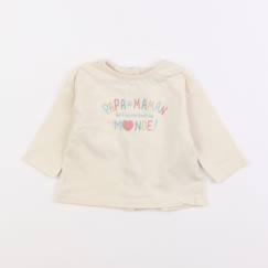 Seconde main-Fille-Tee-shirt - 3 mois