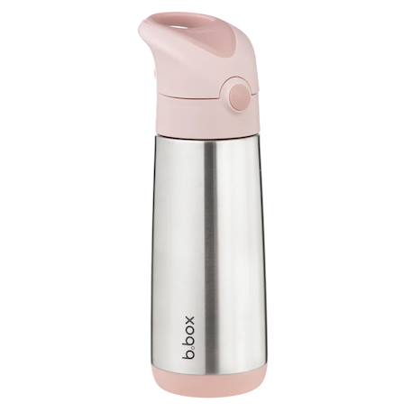 Gourde isotherme en inox avec paille  - vertbaudet enfant