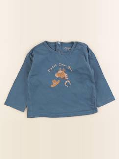 Seconde main-Garçon-T-shirt, polo, sous pull-Tee-shirt - 12 mois