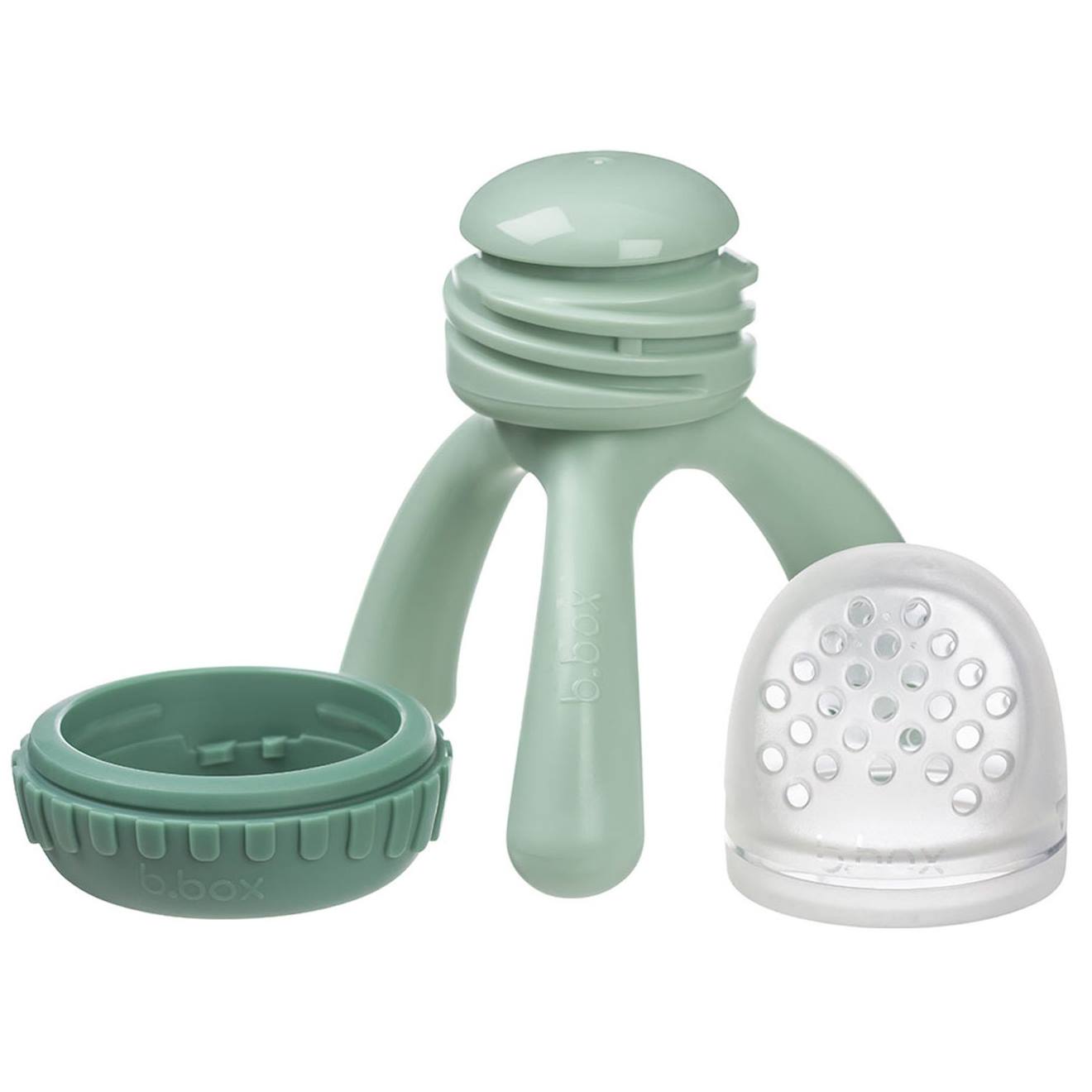 Grignoteuse Bébé Avec Embout Silicone Vert (B.BOX) - Image 2