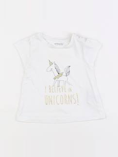Seconde main-Fille-Tee-shirt - 6 mois
