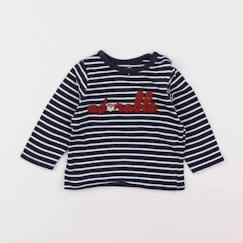 Seconde main-Garçon-T-shirt, polo, sous pull-Tee-shirt - 3 mois