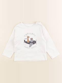 Seconde main-Garçon-T-shirt, polo, sous pull-Tee-shirt - 9 mois