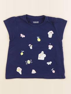 Seconde main-Fille-Tee-shirt - 12 mois