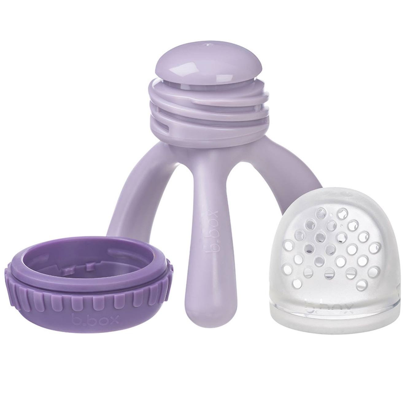 Grignoteuse Bébé Avec Embout Silicone Violet (B.BOX) - Image 2