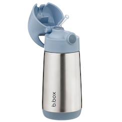 -Gourde isotherme enfant avec paille anti-fuite