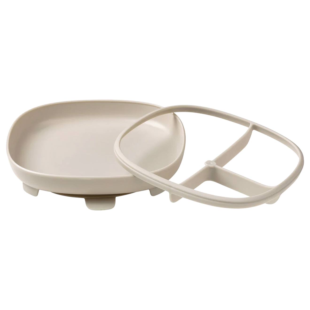 Assiette À Ventouse Avec Compartiments Amovibles Beige (B.BOX) - Image 2