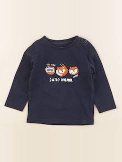 Seconde main-Garçon-T-shirt, polo, sous pull-Tee-shirt - 12 mois
