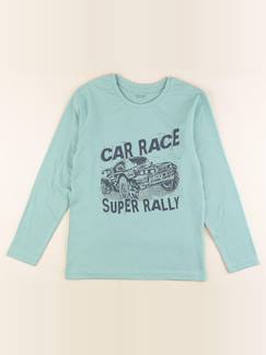 Seconde main-Garçon-T-shirt, polo, sous pull-Tee-shirt - 10 ans