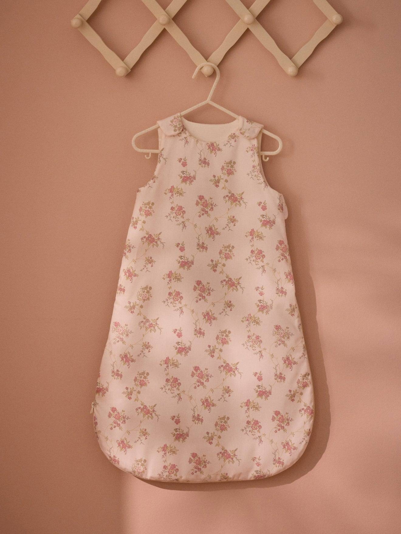 Gigoteuse En Percale De Coton Tog 3 Imprimé Fleurs Rose
