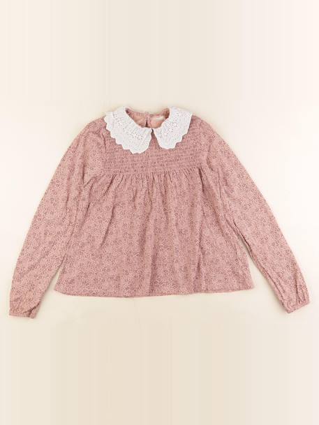 Tee-shirt - 12 ans Rose 1 - vertbaudet enfant 