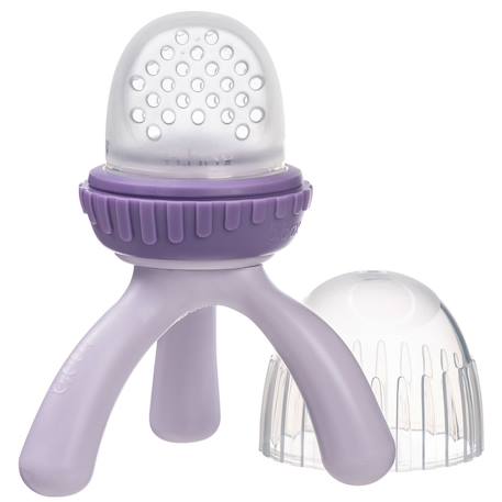 B.BOX - Grignoteuse Bébé Avec Embout Silicone Violet
