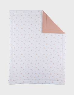 Linge de maison et décoration-Linge de lit bébé-Couverture bébé 75* mousseline de coton bio