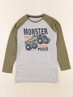 Seconde main-Garçon-T-shirt, polo, sous pull-Tee-shirt - 10 ans