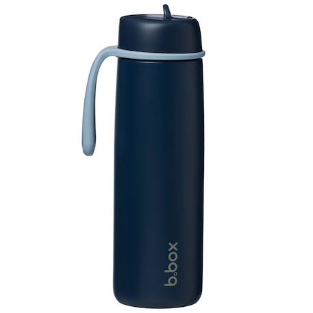 Gourde bouteille isotherme en inox avec paille  - vertbaudet enfant