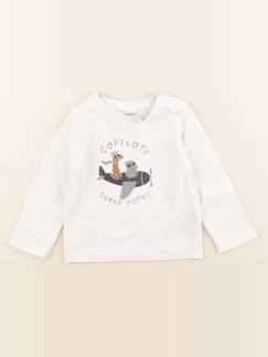 Seconde main-Garçon-T-shirt, polo, sous pull-Tee-shirt - 12 mois