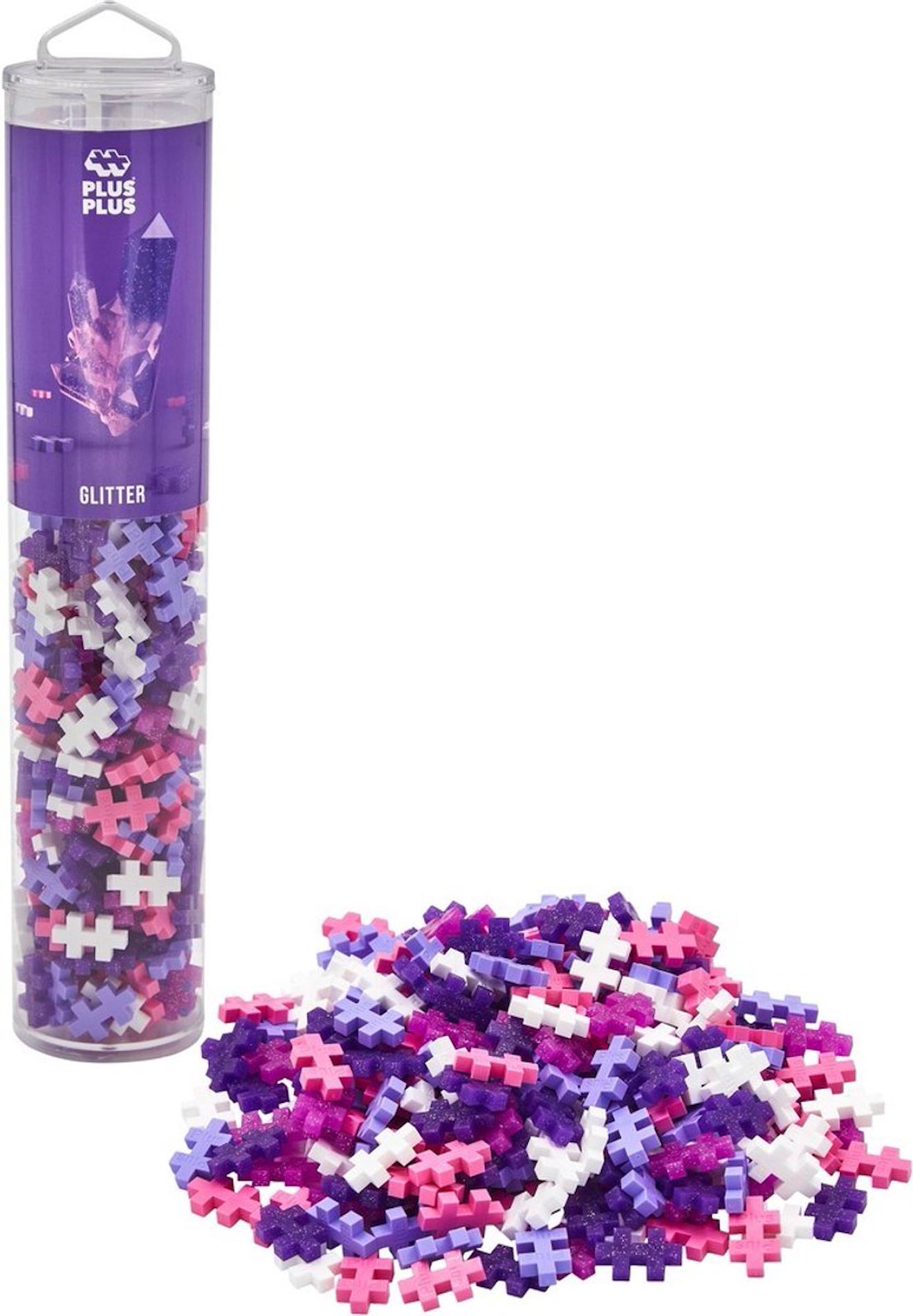 Jeu De Construction Plus-plus 240 Pièces - Couleurs Pastel Avec Paillettes - À Partir De 5 Ans Multicolore