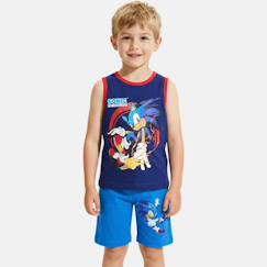 Ensemble garçon débardeur et short sonic  - vertbaudet enfant