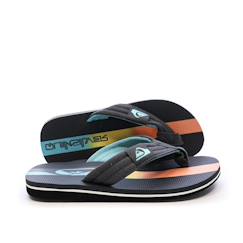 Chaussures-Tongs bleu/noir garçon molo layback