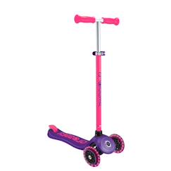 Jouet-Trottinette 3 roues primo plus lights neon