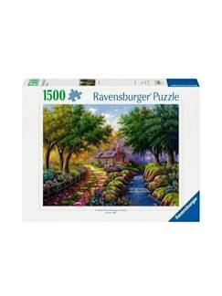 Jouet-Puzzle cottage au bord de la rivière 1500 pièces – dès 14 ans