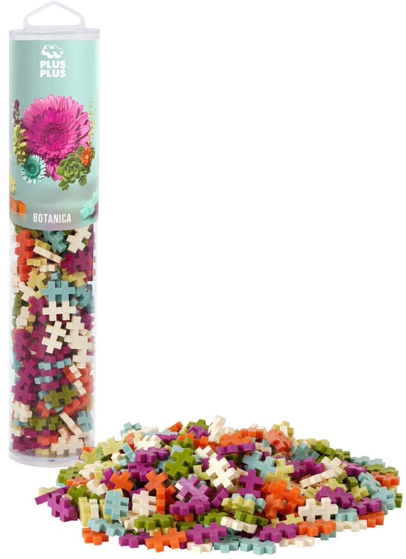 Jeu De Construction Plus-plus Botanica Mix 240 Pièces - Créativité Et Motricité Fine Enfant Multicolore