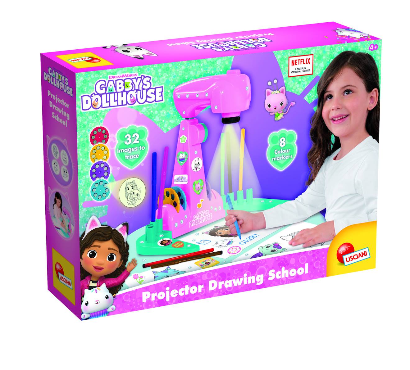 Projecteur Led Pour Apprendre À Dessiner Gabby's Multicolore