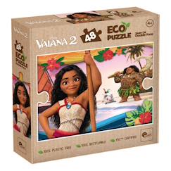Jouet-Eco-puzzle 48 pcs mini double face vaiana 2