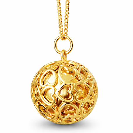 Bola - De Grossesse Collier Cage De Coeurs Or