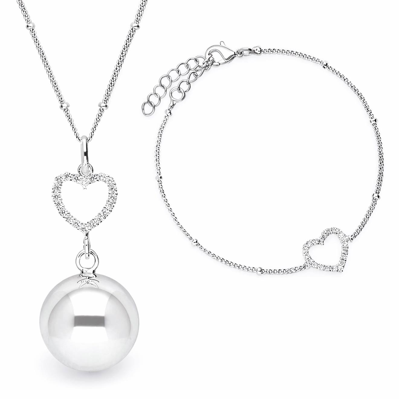 Coffret De Grossesse Et Bracelet Argent