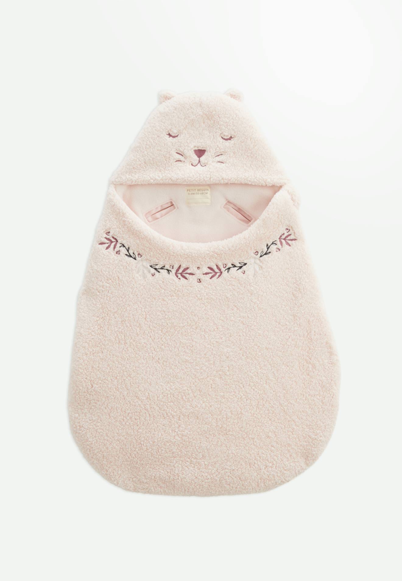 Nid D'ange En Sherpa Matcha Rose