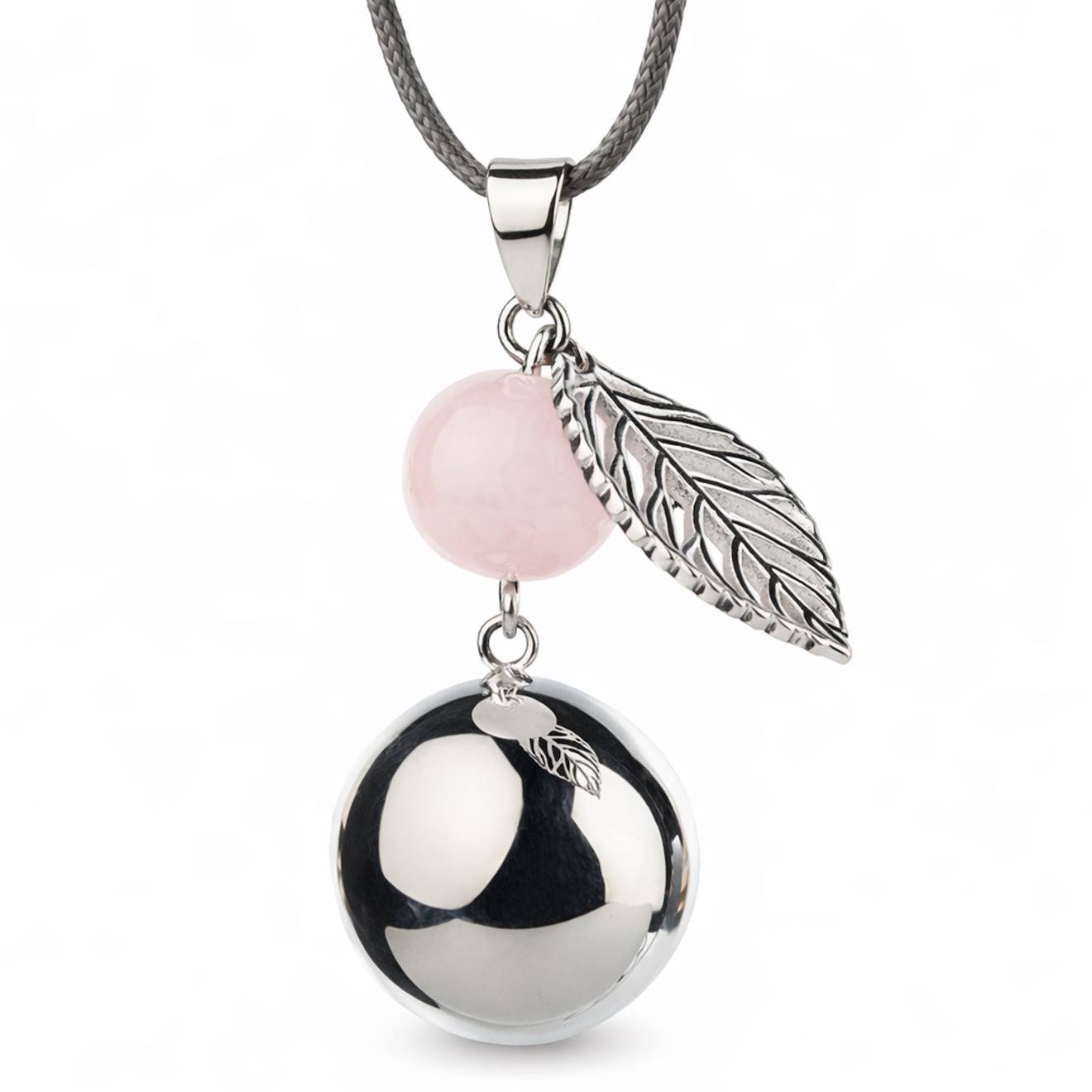 De Grossesse Collier Perle Et Feuille Argent (Bola) - Couverture