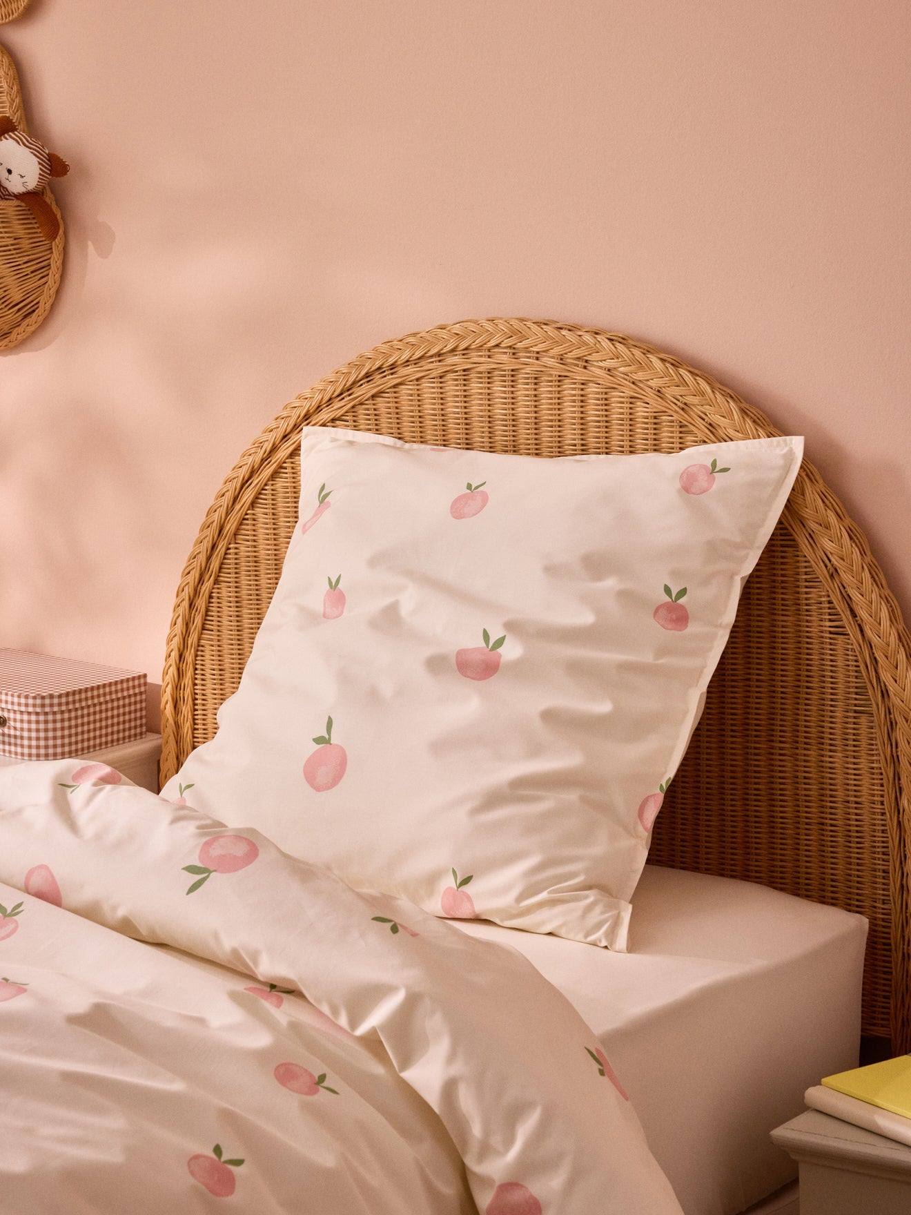 Taie D'oreiller Percale De Coton margareth Rose