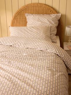 Linge de maison et décoration-Housse de couette percale de coton "avril"