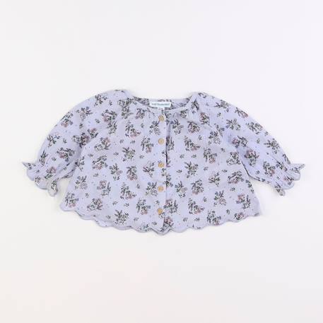 Blouse - 3 mois Bleu 1 - vertbaudet enfant 