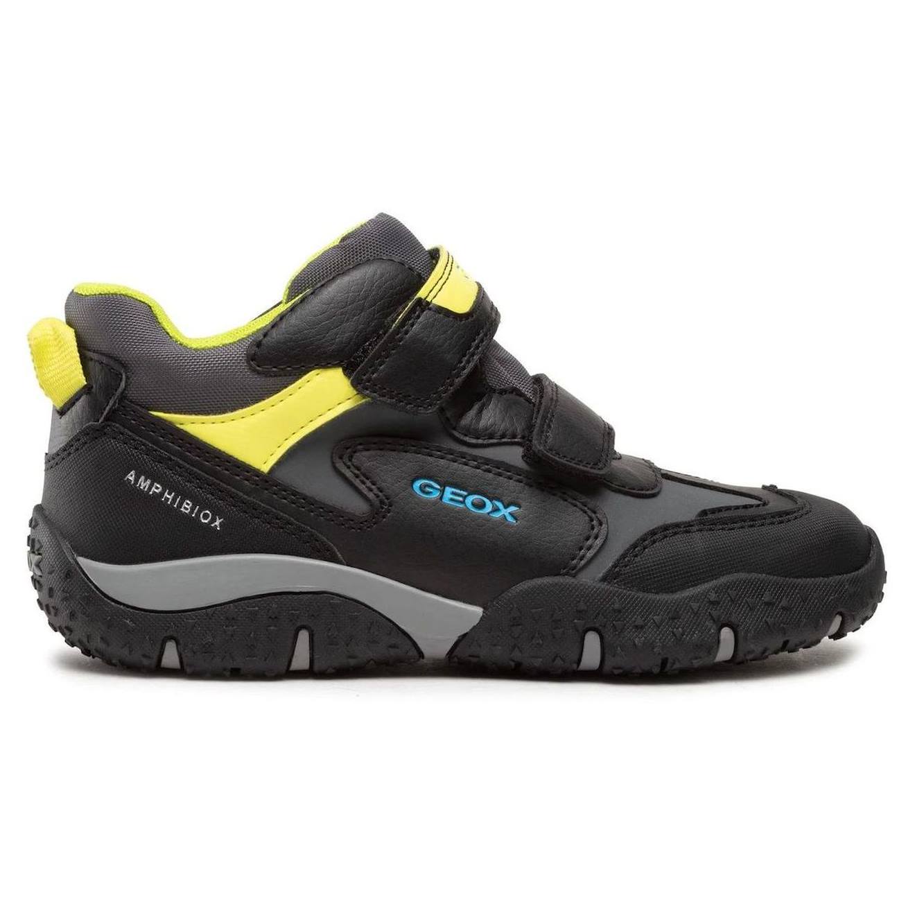 Bottines Garçon Geox Black