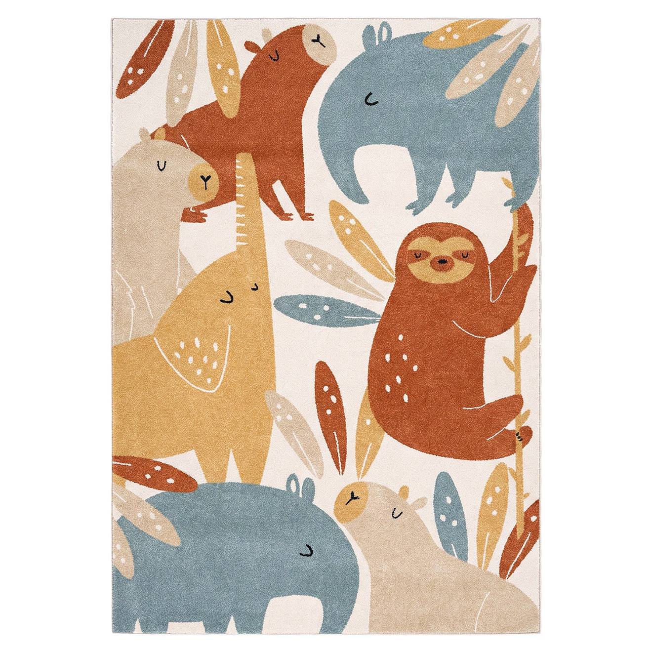 Tapis Jungle Sunrise Multicolore Tapis Jungle Sunrise Multicolore