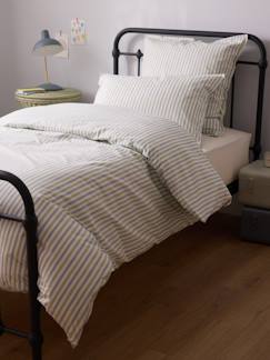Linge de maison et décoration-Linge de lit enfant-Housse de couette-Housse de couette percale de coton "marcelle"