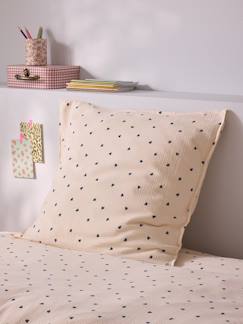 Linge de maison et décoration-Linge de lit enfant-Taie d'oreiller gaze de coton "maude"