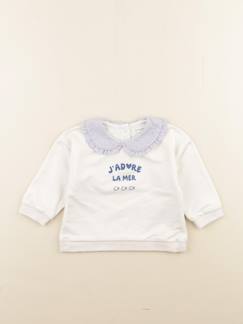 Seconde main-Fille-Sweat - 9 mois
