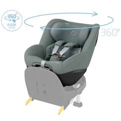 Puériculture-Siège-auto-Groupe 0 +/1(de 0 à 18 kg) 0-4 ans-Siège auto pivotant et coulissant pearl 360 pro