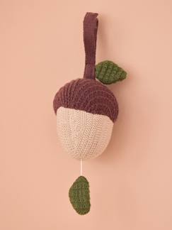 Jouet-Premier âge-Gland musical en tricot