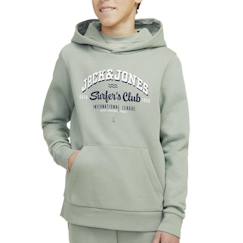 -Sweat à capuche garçon logo