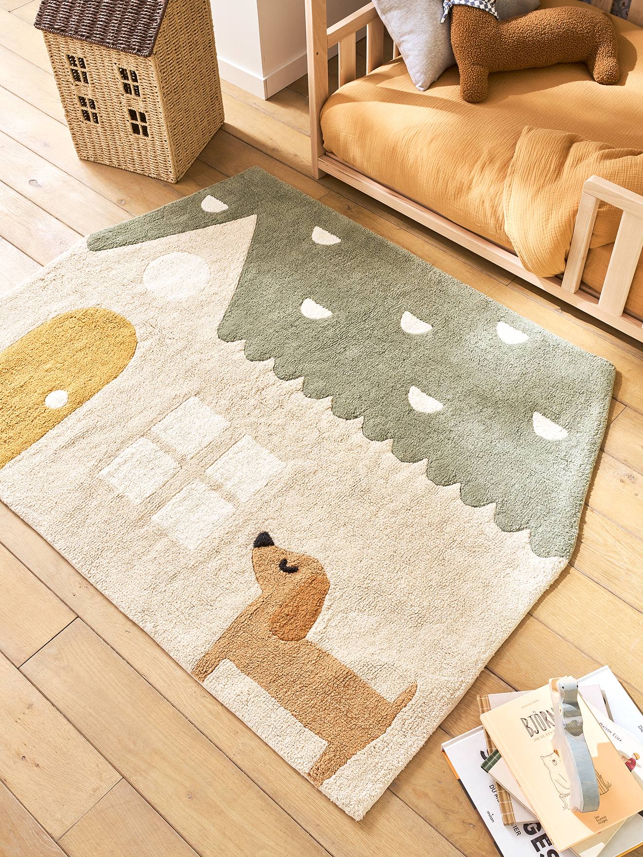 Tapis Maison sable