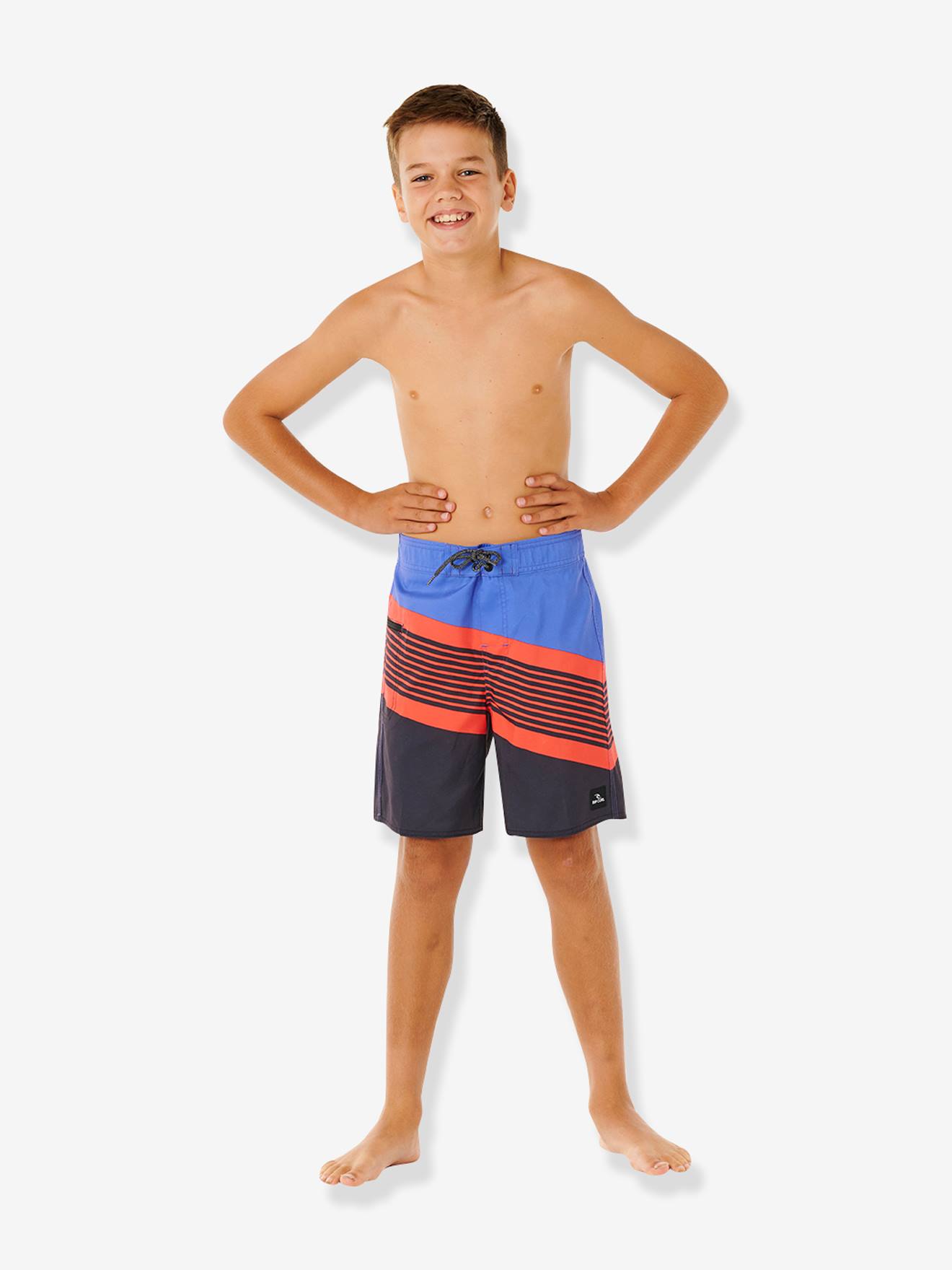 Maillot de bain boardshort garçon bleu