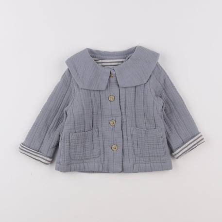 Veste - 6 mois Bleu 1 - vertbaudet enfant 