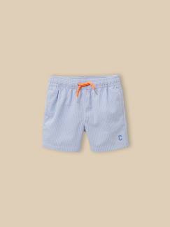-Short de bain en seersucker
