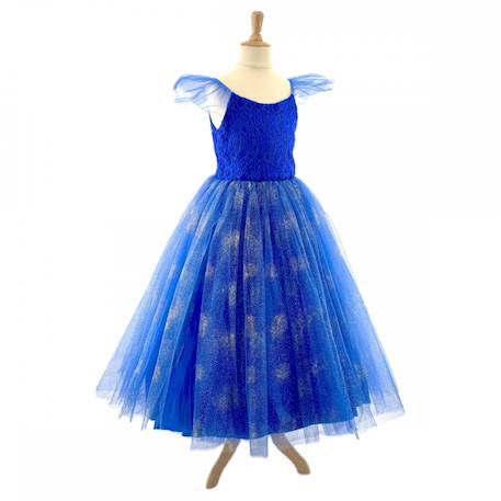 Pioupiou Et Merveilles - Robe Alba 5-7 Ans Bleu