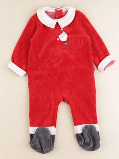 Seconde main-Pyjama velours - 9 mois